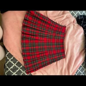 Plaid skirt